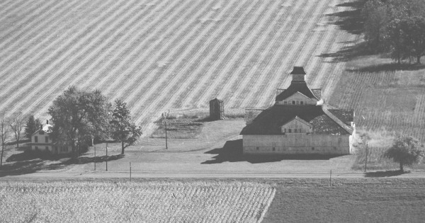Vintage Aerial photo from 1975 in Henry County, OH