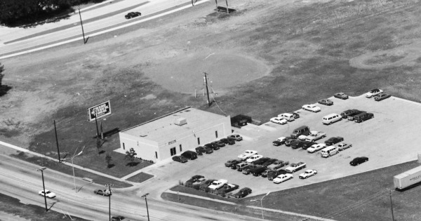 Vintage Aerial photo from 1991 in Dallas County, TX