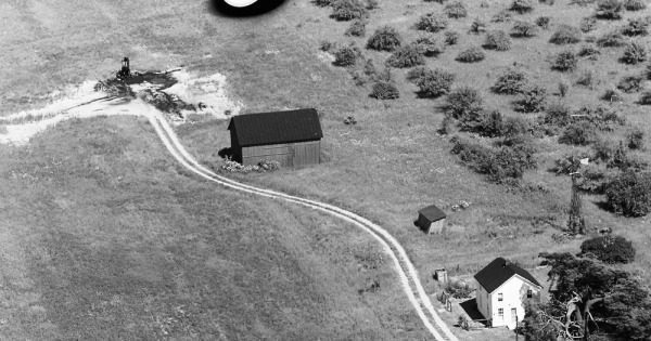 Vintage Aerial photo from 1968 in Morrow County, OH