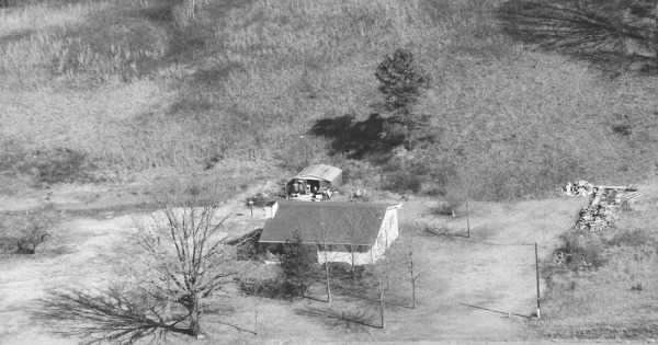 Vintage Aerial photo from 1994 in Habersham County, GA