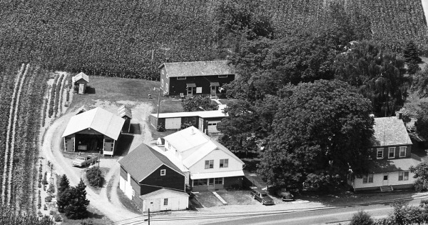Vintage Aerial photo from -1986 in Lehigh County, PA