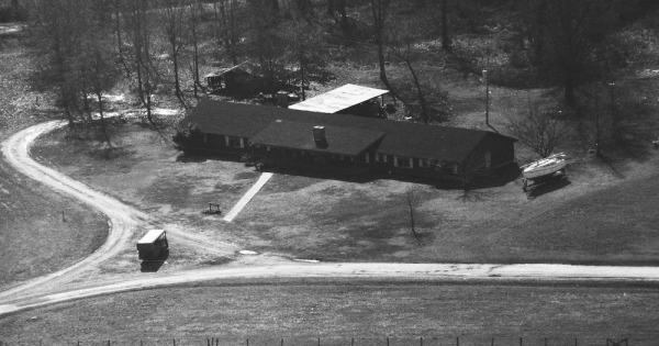 Vintage Aerial photo from 1994 in Lowndes County, MS