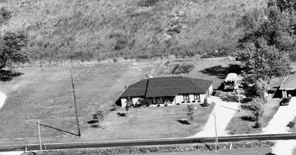 Vintage Aerial photo from 1983 in Hendricks County, IN