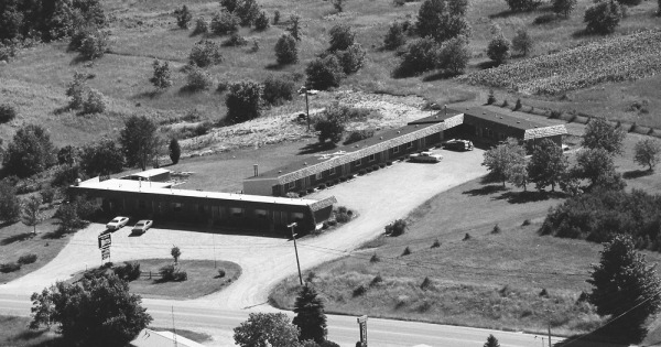 Vintage Aerial photo from 1978 in Hillsdale County, MI