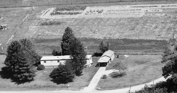 Vintage Aerial photo from 1986 in Scott County, IN