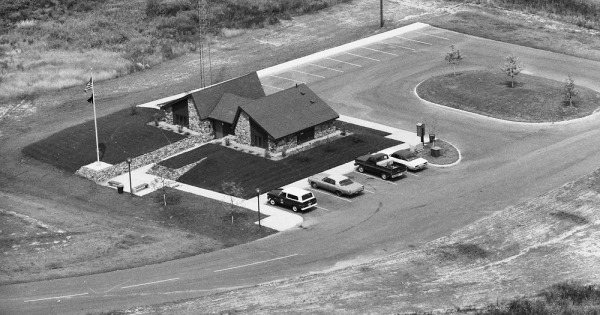 Vintage Aerial photo from 1978 in St. Joseph County, IN