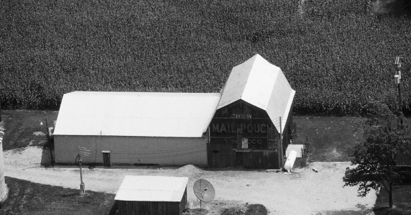 Vintage Aerial photo from 1989 in Warrick County, IN