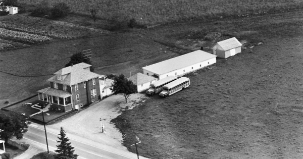 Vintage Aerial photo from 1963 in York County, PA