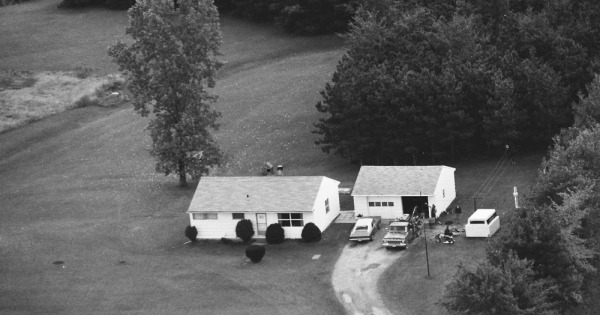 Vintage Aerial photo from 1978 in Licking County, OH