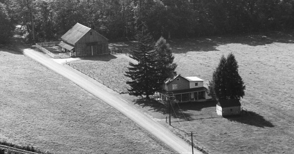 Vintage Aerial photo from 1970 in Cumberland County, PA