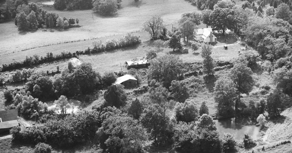 Vintage Aerial photo from 1980 in Williamson County, TN