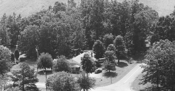 Vintage Aerial photo from 1983 in Cleveland County, NC
