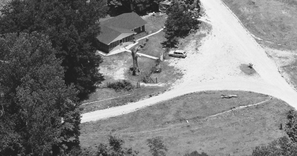 Vintage Aerial photo from 1984 in Warren County, MS