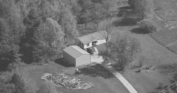 Vintage Aerial photo from 2006 in Washington County, IN