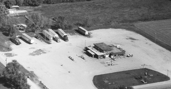 Vintage Aerial photo from 1997 in Marshall County, IN