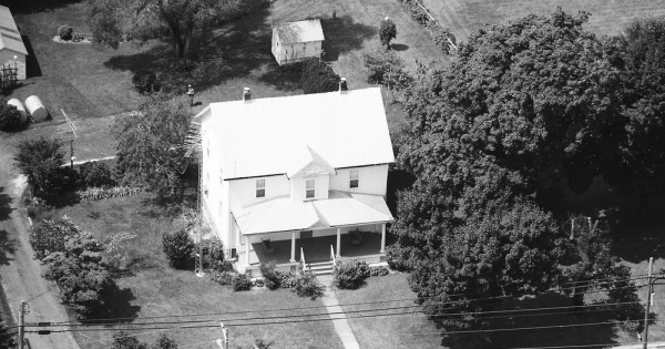 Vintage Aerial photo from 1988 in Madison County, VA