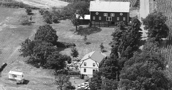 Vintage Aerial photo from -1986 in Lehigh County, PA