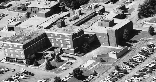 Vintage Aerial photo from 1988 in Boone County, AR