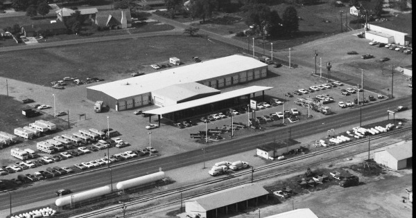 Vintage Aerial photo from 1984 in Scott County, MO
