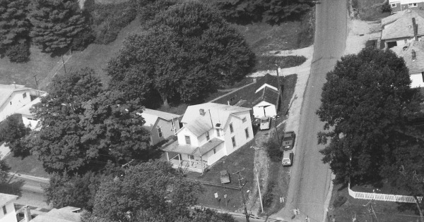 Vintage Aerial photo from 1995 in Hocking County, OH