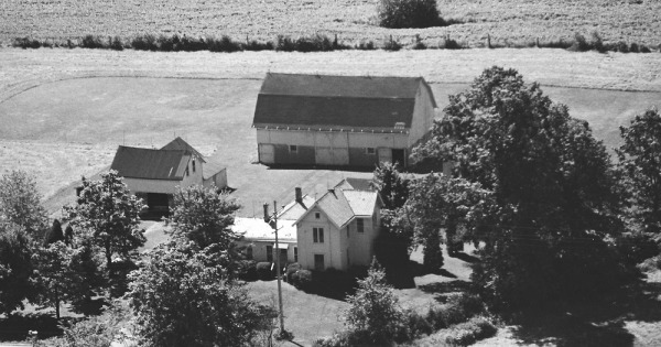 Vintage Aerial photo from 1981 in Lorain County, OH