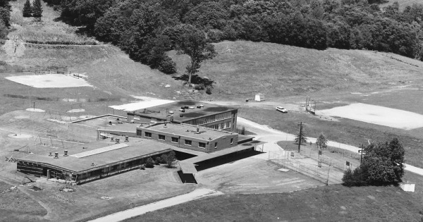 Vintage Aerial photo from 1977 in Washington County, OH
