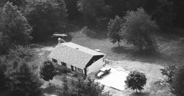Vintage Aerial photo from 1999 in Frederick County, MD