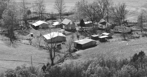 Vintage Aerial photo from 1985 in Franklin County, MO