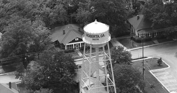 Vintage Aerial photo from -1986 in Carroll County, GA