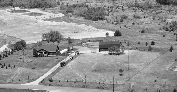 Vintage Aerial photo from 1979 in Somerset County, PA