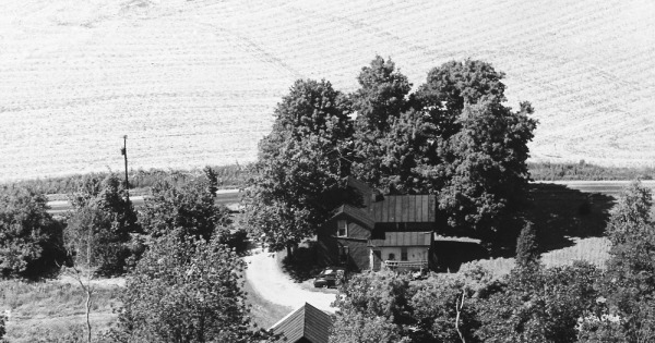 Vintage Aerial photo from 1968 in Morrow County, OH