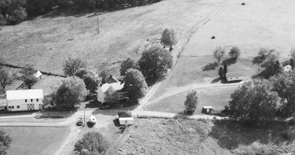 Vintage Aerial photo from 1988 in Ohio County, WV