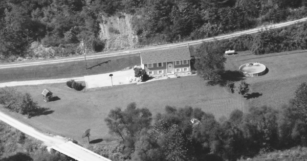 Vintage Aerial photo from 2000 in Morgan County, KY