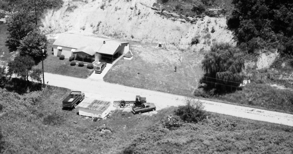 Vintage Aerial photo from 1984 in Magoffin County, KY