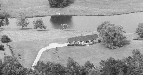Vintage Aerial photo from 1994 in Jones County, GA