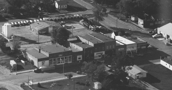 Vintage Aerial photo from 1994 in Cedar County, NE