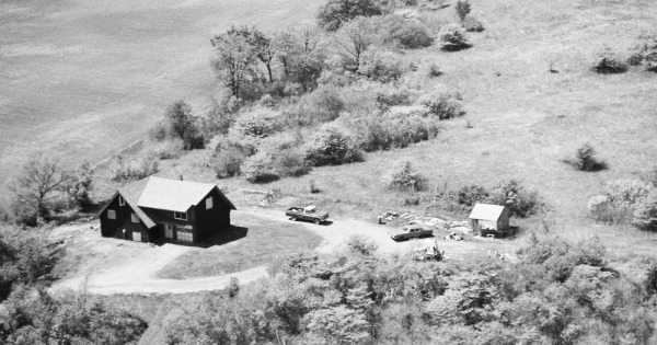 Vintage Aerial photo from 1980 in St. Croix County, WI
