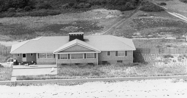 Vintage Aerial photo from 1969 in York County, ME