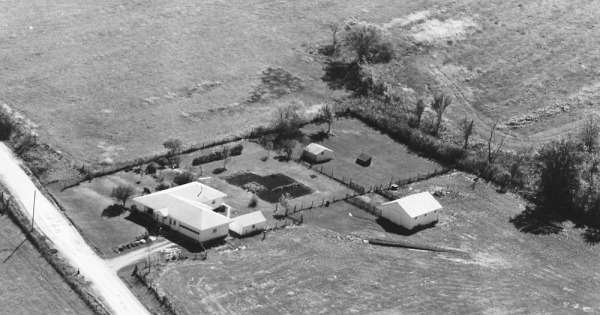 Vintage Aerial photo from 1981 in Gentry County, MO