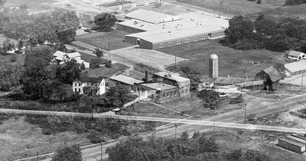 Vintage Aerial photo from 1973 in Winnebago County, IL