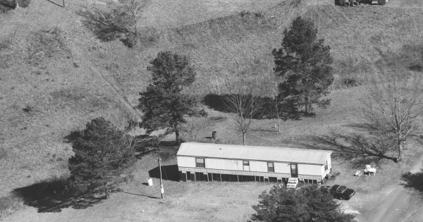 Vintage Aerial photo from 1994 in Habersham County, GA