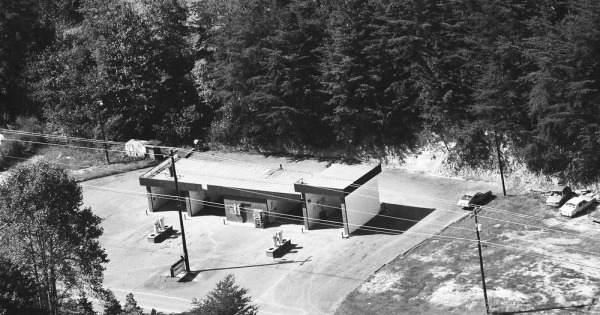 Vintage Aerial photo from 1991 in McDowell County, NC