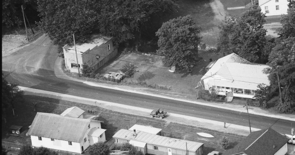 Vintage Aerial photo from 1984 in Fayette County, WV