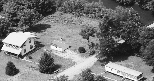 Vintage Aerial photo from 1983 in Boone County, WV