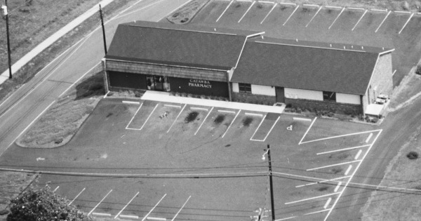 Vintage Aerial photo from 1987 in Catawba County, NC