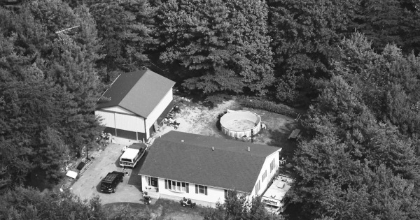Vintage Aerial photo from 1999 in Frederick County, MD