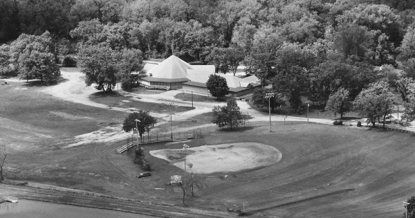 Vintage Aerial photo from 1980 in Winneshiek County, IA