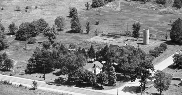 Vintage Aerial photo from 1981 in Kalamazoo County, MI