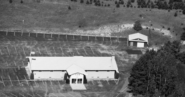 Vintage Aerial photo from 1989 in Leelanau County, MI
