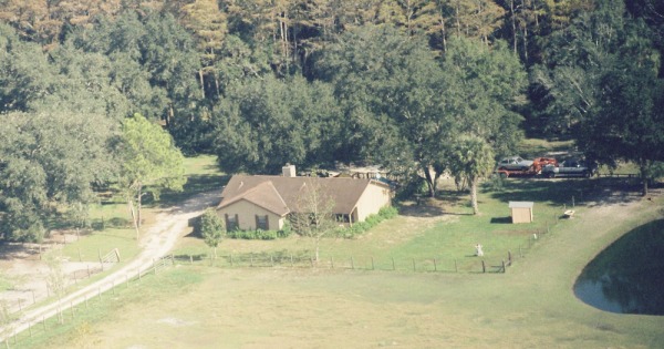 Vintage Aerial photo from 1998 in Volusia County, FL